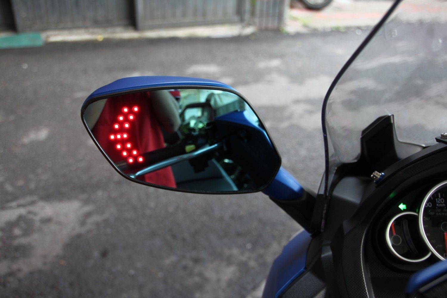 三陽 GTS300I 後照鏡(廣角+內建LED方向燈)＊ SYM SBC 益隆車業 ＊