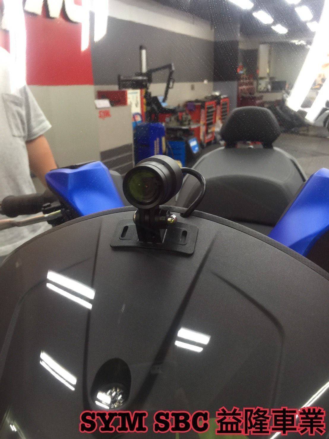 三陽 GTS300i 黑騎士 MOTO GT 前後 行車紀錄器 ＊ SYM SBC 益隆車業 ＊