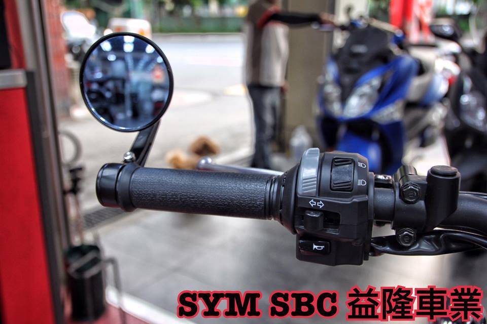 SB300 後照鏡把手組 ＊ SYM SBC 益隆車業 ＊