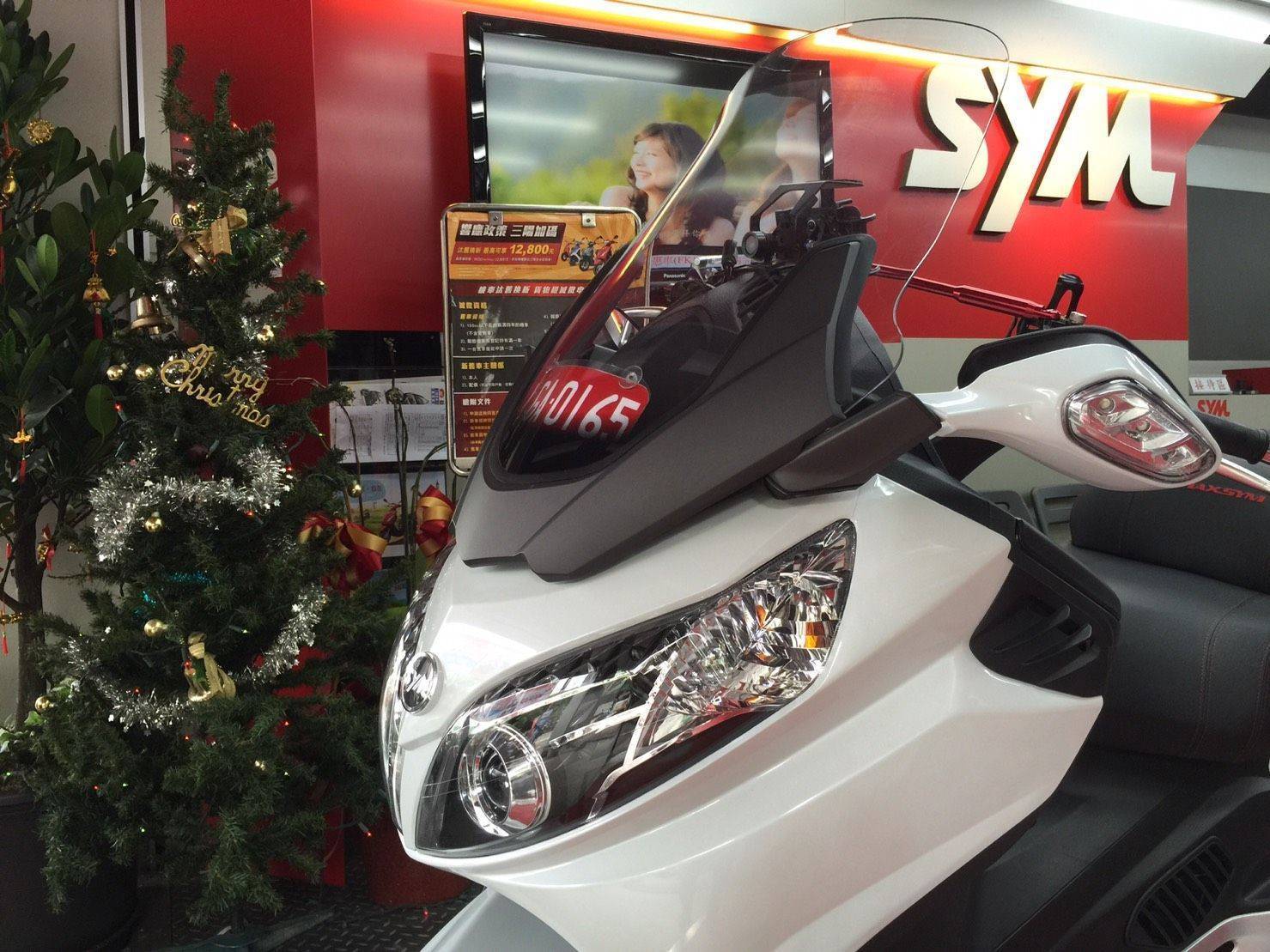 MAXSYM 400i ,後視鏡前移,安裝GTS300後視鏡＊『益隆車業』＊【SYM經銷商 】