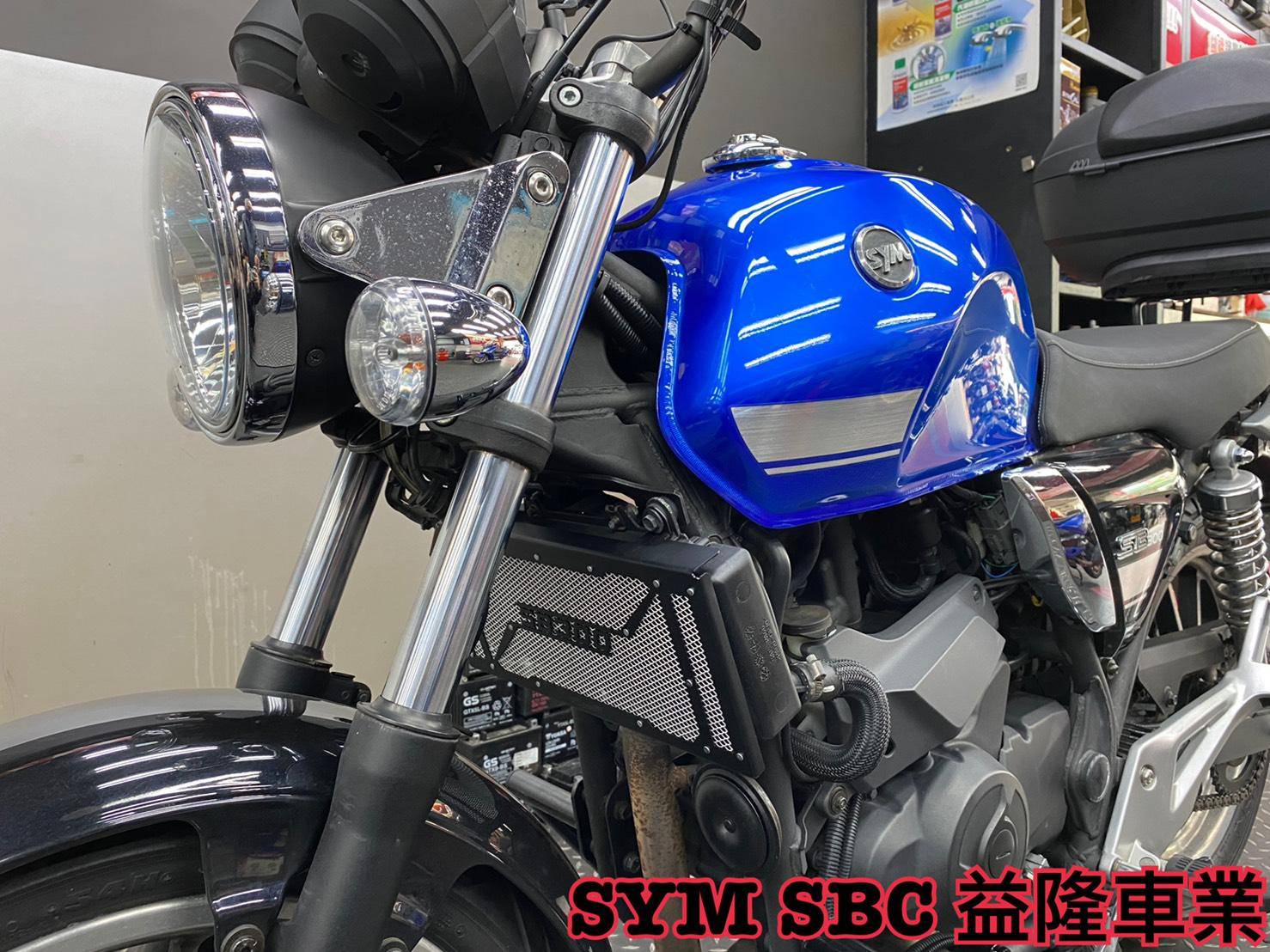 SB300 DMV 水箱防護網＊ SYM SBC 益隆車業 ＊