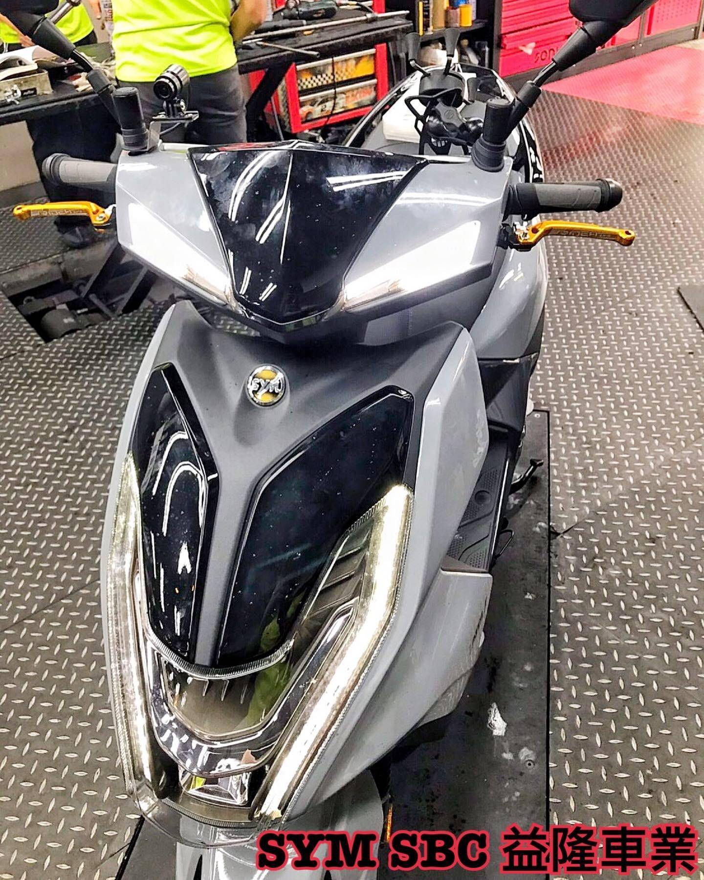 SYM FNX 125 RIDEA 附手煞車拉桿 ＊ SYM SBC 益隆車業 ＊