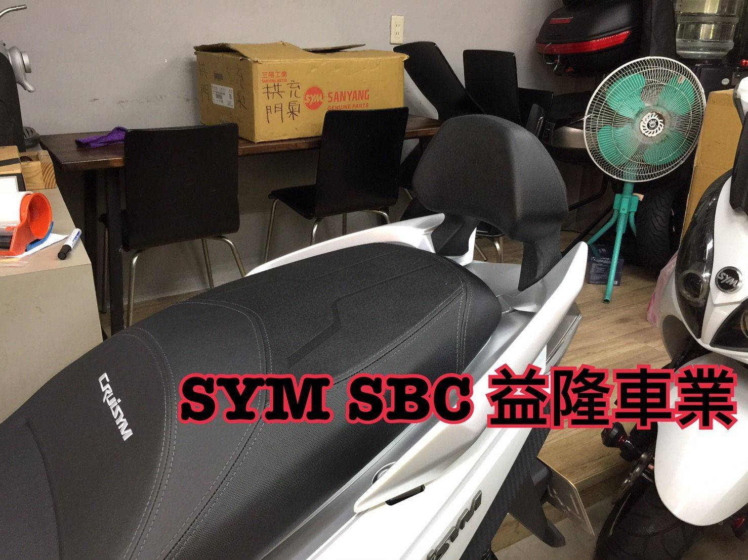 三陽 CRUISYM 300 後腰靠*『益隆車業』*【SYM經銷商 】 三陽 CRUISYM 300 後腰靠*『益隆車業』*【SYM經銷商 】