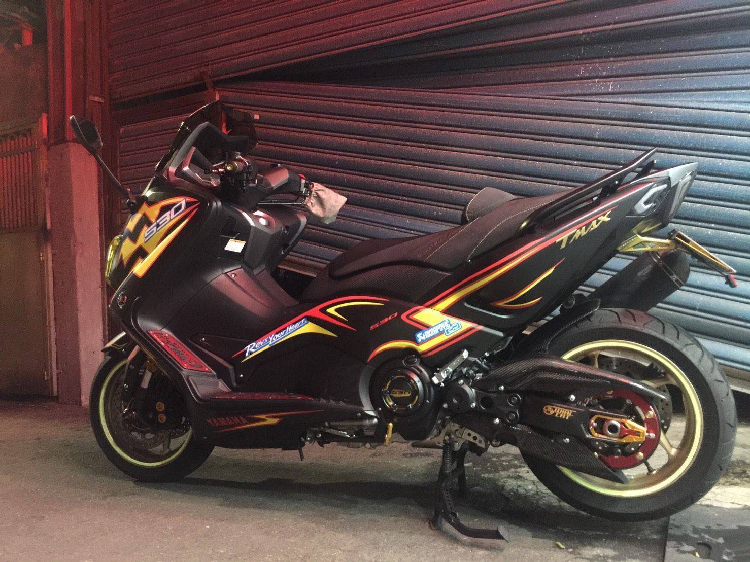 *『益隆車業』*【SYM經銷商 】YAMAHA TMAX 530 夜光輪圈 *『益隆車業』*【SYM經銷商 】YAMAHA TMAX 530 夜光輪圈