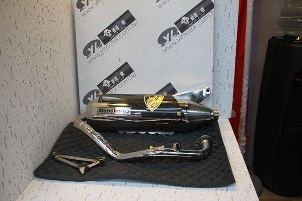 ＊『益隆車業』＊【SYM經銷商 】 FIGHTER 6 獨角獸-排氣管 MK-1 