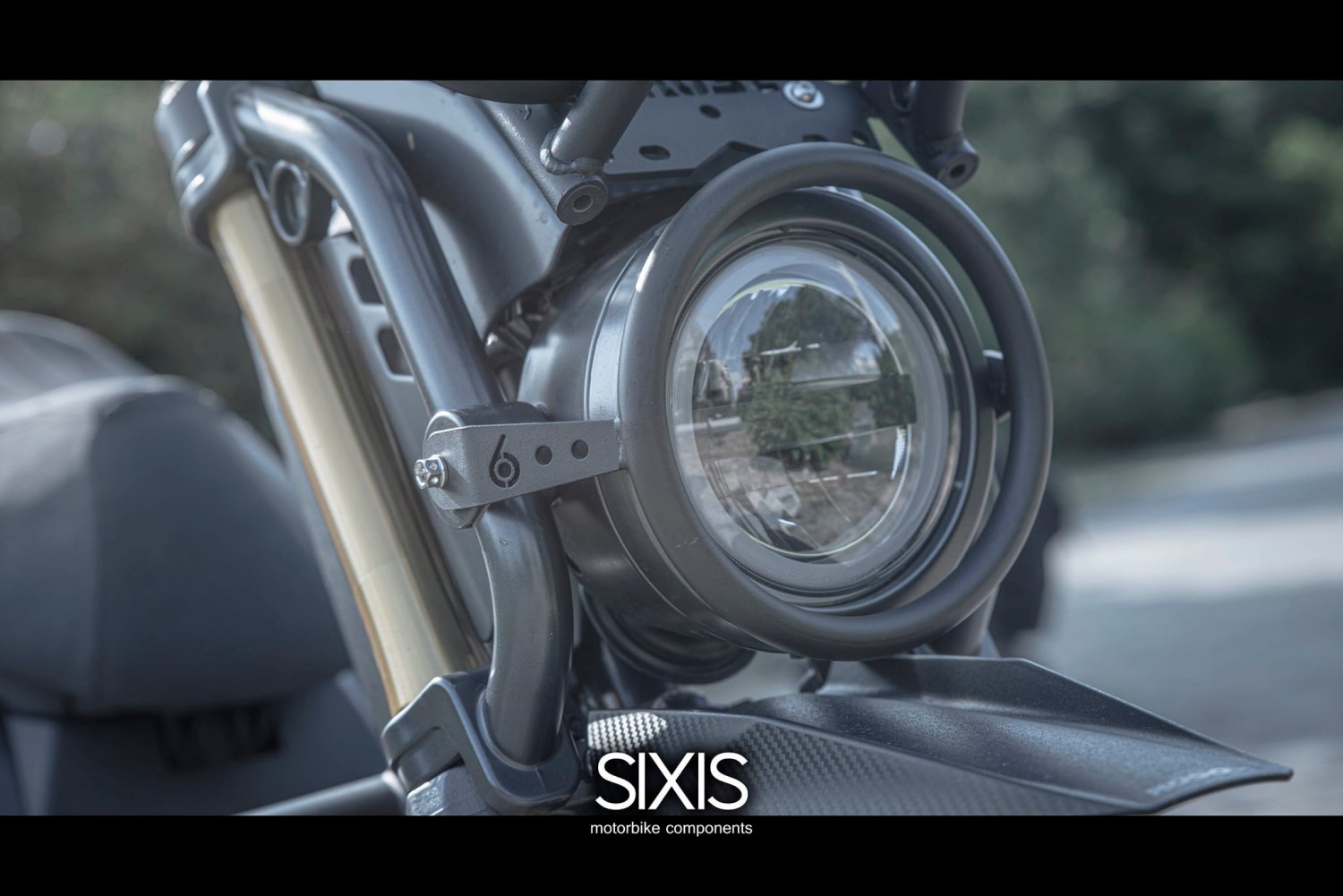 KRN 125安裝 KRN 專用大燈保桿 ＊SYM SBC 益隆車業＊