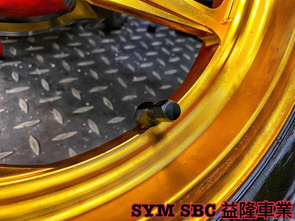 SYM DRG 158 安裝KUHN K-1胎內式胎壓偵測器*SYM SBC 益隆車業*