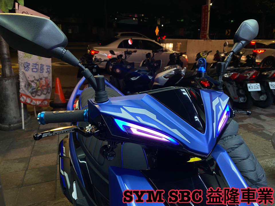 JETS 125 安裝 瓦甘達之眼 WAKEN之眼＊ SYM SBC 益隆車業 ＊