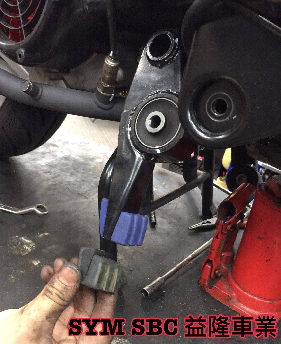 ＊『益隆車業』＊【SYM經銷商 】FIGHTER 6 恐龍減震塊