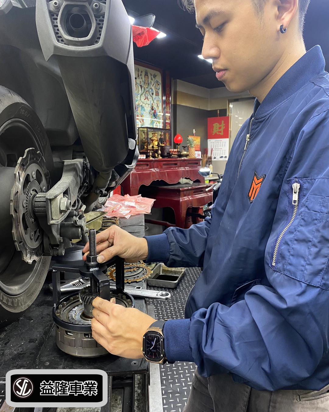 TL500/508車款 遇到濕式離合器打滑