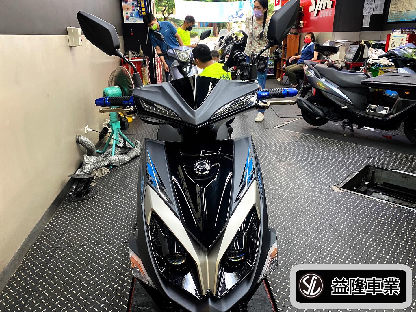 SYM JET S/SR/SL 安裝 SYM聯名握把端子拉桿組＊SYM SBC 益隆車業＊