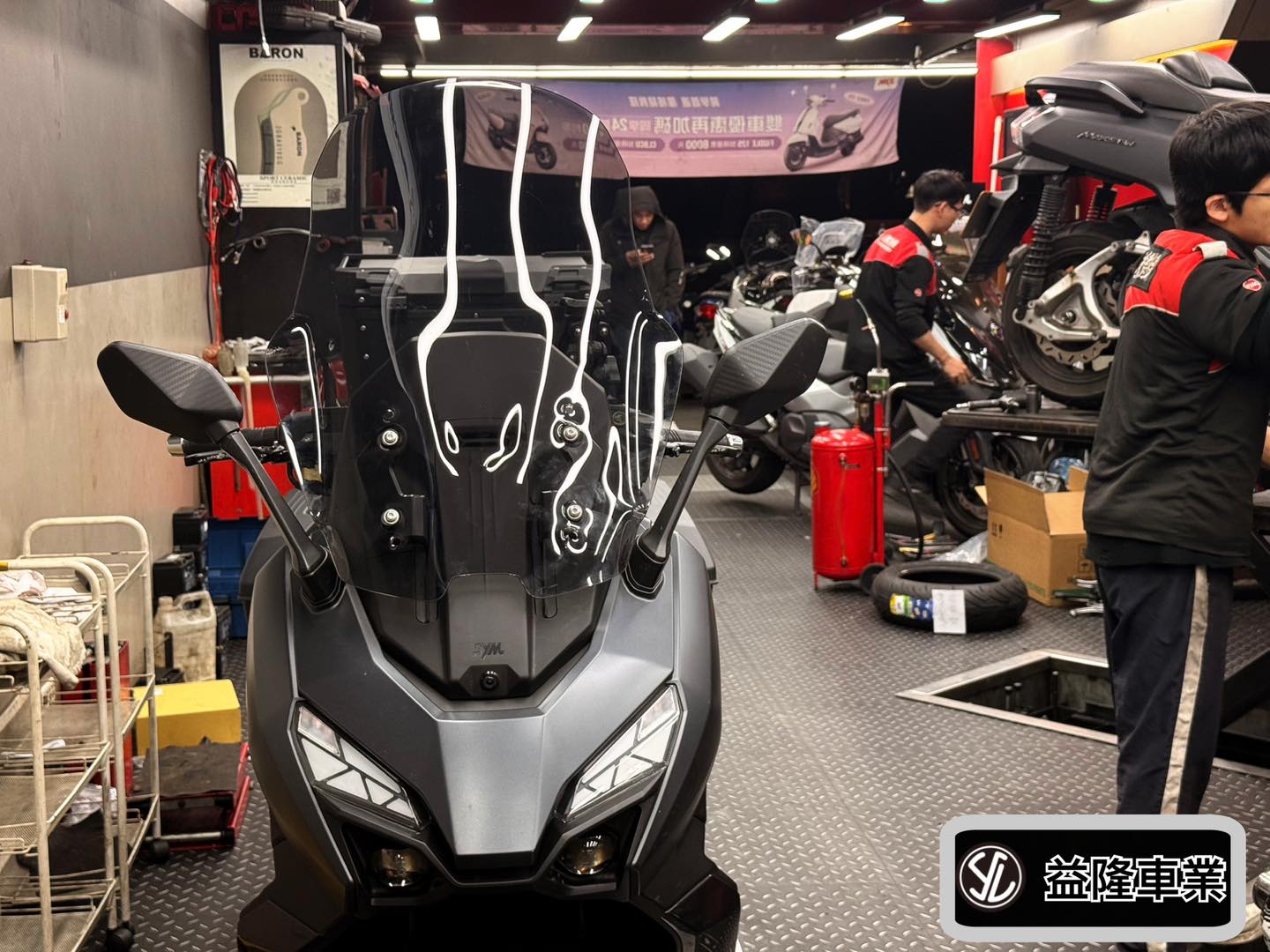 SYM TTLBT 長風鏡*益隆部品*