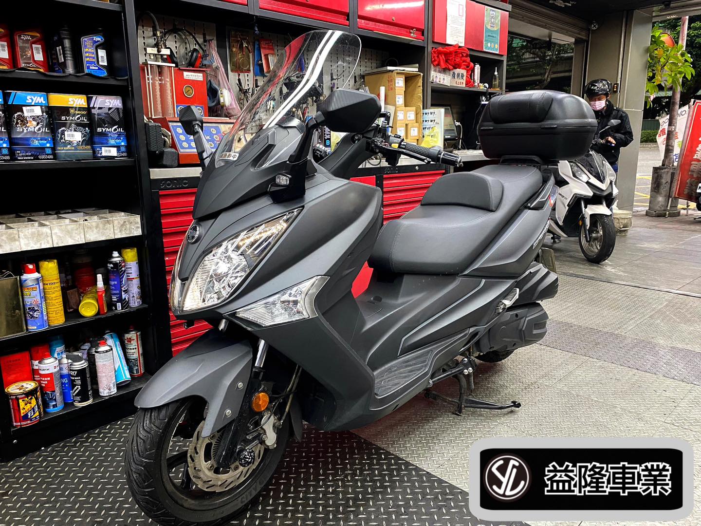 三陽 GTS300I 改CRUISYM款後照鏡＊ SYM SBC 益隆車業 ＊