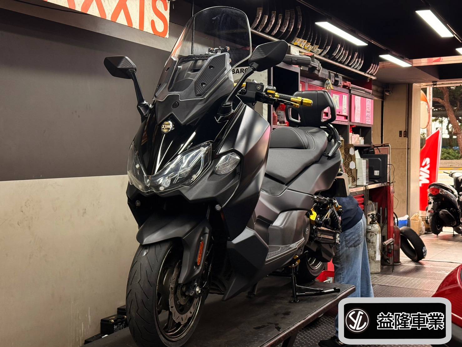 SYM MAXSYM TL500(2021.10出廠)益隆車業 嚴選二手車 優質 二手 中古 重型機車(可車換車.分期.刷卡服務)