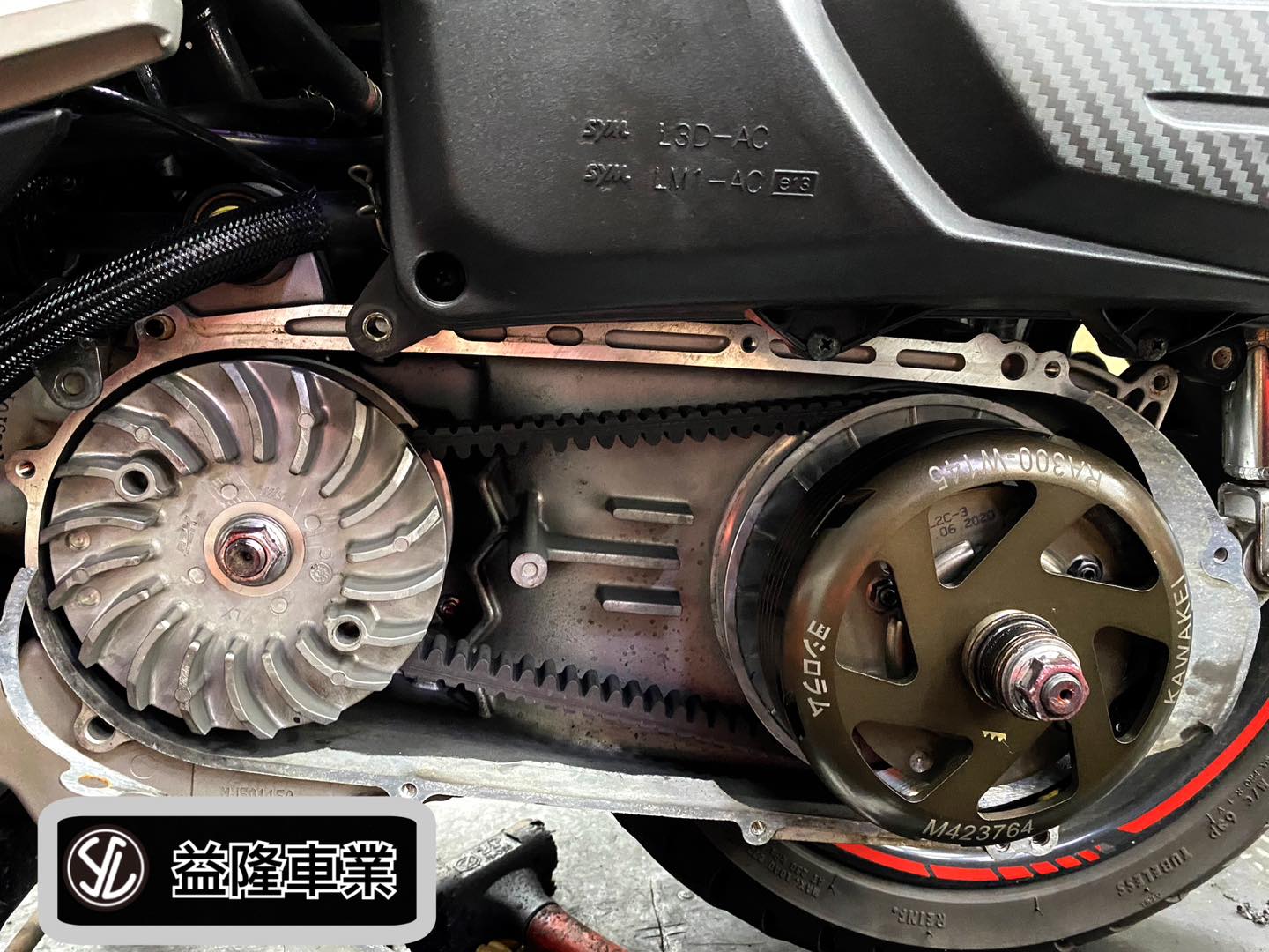 SYM JOYMAX Z+ 川慶碗公-加工離合器組(後組) ＊ SYM SBC 益隆車業 ＊