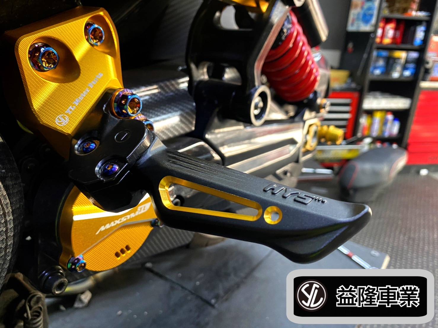 MAXSYM TL 500 益隆國際開發 飛旋踏板 *SYM SBC 益隆車業*